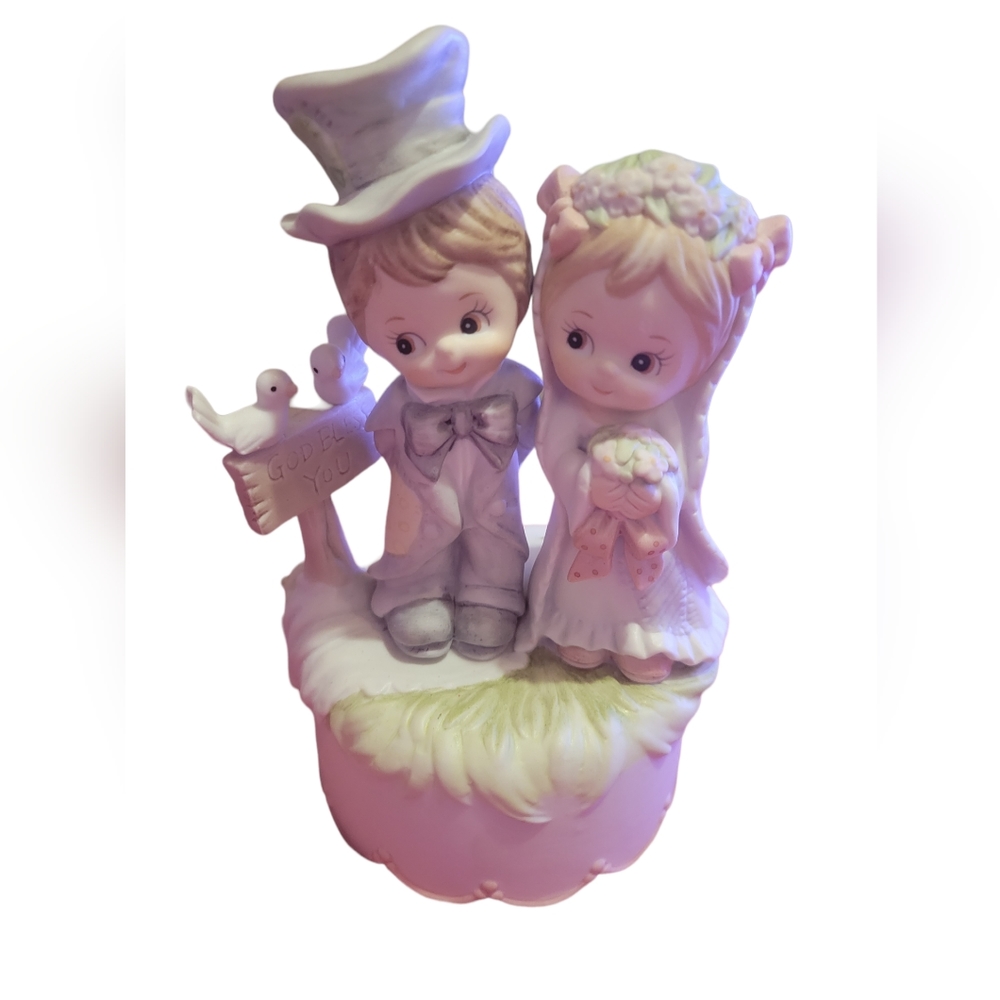 Heavenly Hobos Wedding Musical figure/cake topper 1984
